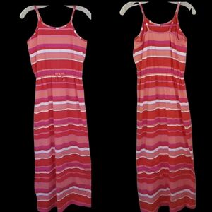 Gymboree Girls Maxi Dress Sz‎ 14 XL Long Sundress Sunwashed Days Summer Striped